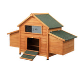 Chicken Coop Rabbit Hutch Large House Run Cage Wooden Outdoor Pet Hutch