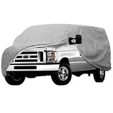 Car Cover Waterproof All Weather SUV Full Car Covers Breathable Outdoor Indoor for Waterproof/Windproof/Dustproof/Scratch Resistant UV Protection Fits up to 213’’(213’’L x 79’’W x 75’’H)