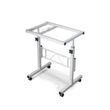 Adjustable Mobile Laptop Desk Notebook Computer iPad PC Stand Table Tray with Wheels