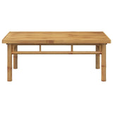 Functional and Stylish Coffee Table 90x50x35 cm - Bamboo, Ventilated Design, Suitable for Indoor and Outdoor Use