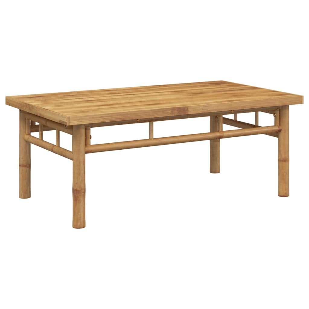 Functional and Stylish Coffee Table 90x50x35 cm - Bamboo, Ventilated Design, Suitable for Indoor and Outdoor Use