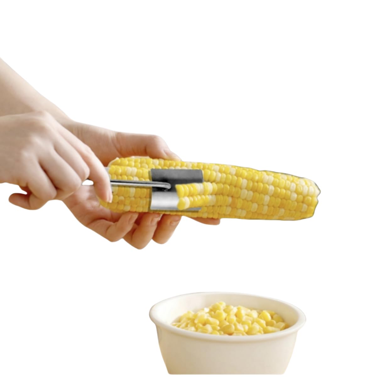 Corn Peeler, Corn on the Cob Remover, Fast and Safe, Suitable for Home Kitchens, Restaurant Chefs, Outdoor Dining Enthusiasts(2 Pcs)