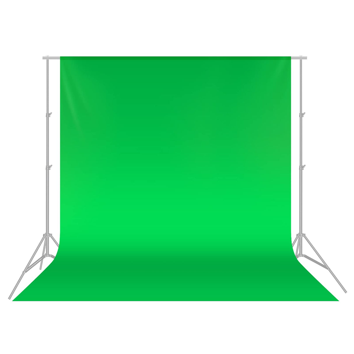 PRO Photo Studio Premium Polyester Collapsible Backdrop Background for Photography,Video and Televison (Background ONLY) - GREEN 10 x 12FT / 3 x 3.6M