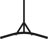 Modern Fabric Room Divider - Black, 175x180 cm, Lightweight, Foldable Design, Privacy Screen, Easy to Assemble, Indoor Use