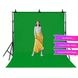 Background Green Screen Photo Backdrop Chromakey Muslin Portrait Background Screen for Photo Video Studio Photography Backdrop(5x7ft, Green)…