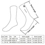 Rechargeabe Electric Heated Socks for Men and Women, Riding Motorcycle and Bicycle Camping Hiking Fishing Skiing in Cold Winter Thermal Socks Warm Foot