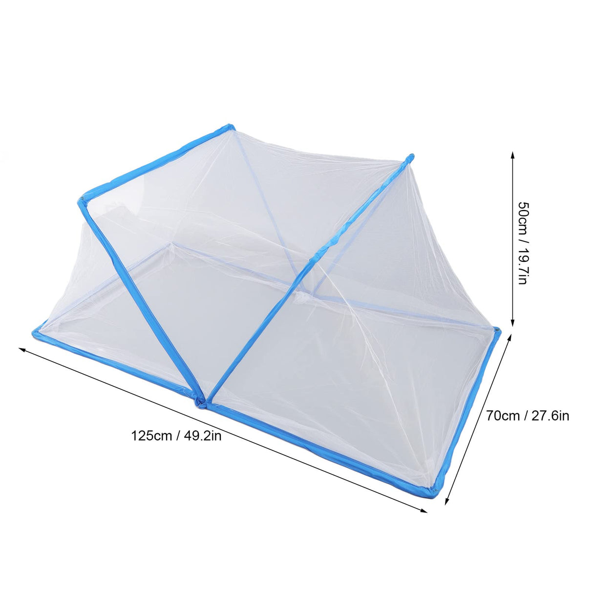 Up Mosquito Net Tent for Bed, Up Bed Canopy Foldable Portable Mosquito Netting Bed Tent for Kids Girls Boys Bed, 49.2 X 26.0 X 22.4inch, Ventilate Summer Bedroom Net Tent