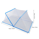 Up Mosquito Net Tent for Bed, Up Bed Canopy Foldable Portable Mosquito Netting Bed Tent for Kids Girls Boys Bed, 49.2 X 26.0 X 22.4inch, Ventilate Summer Bedroom Net Tent