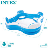 Intex Swim Center Family Lounge Pool