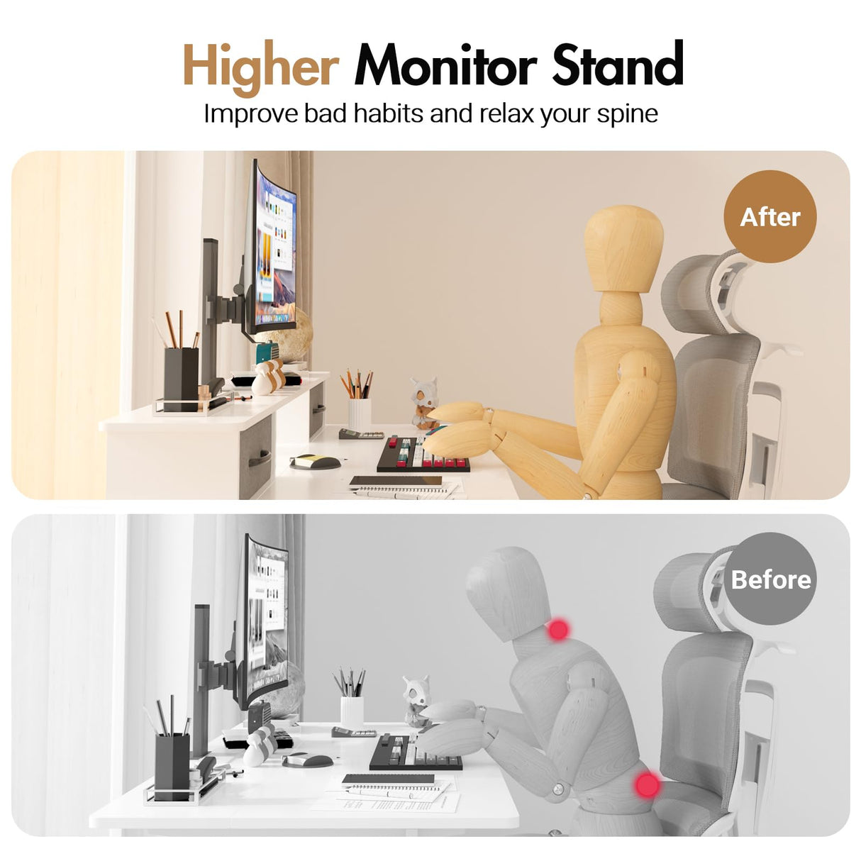 Electric Standing Desk with 2 Drawers, Adjustable Height Sit Stand up Desk with Storage Shelf, 120cm Splice Board White