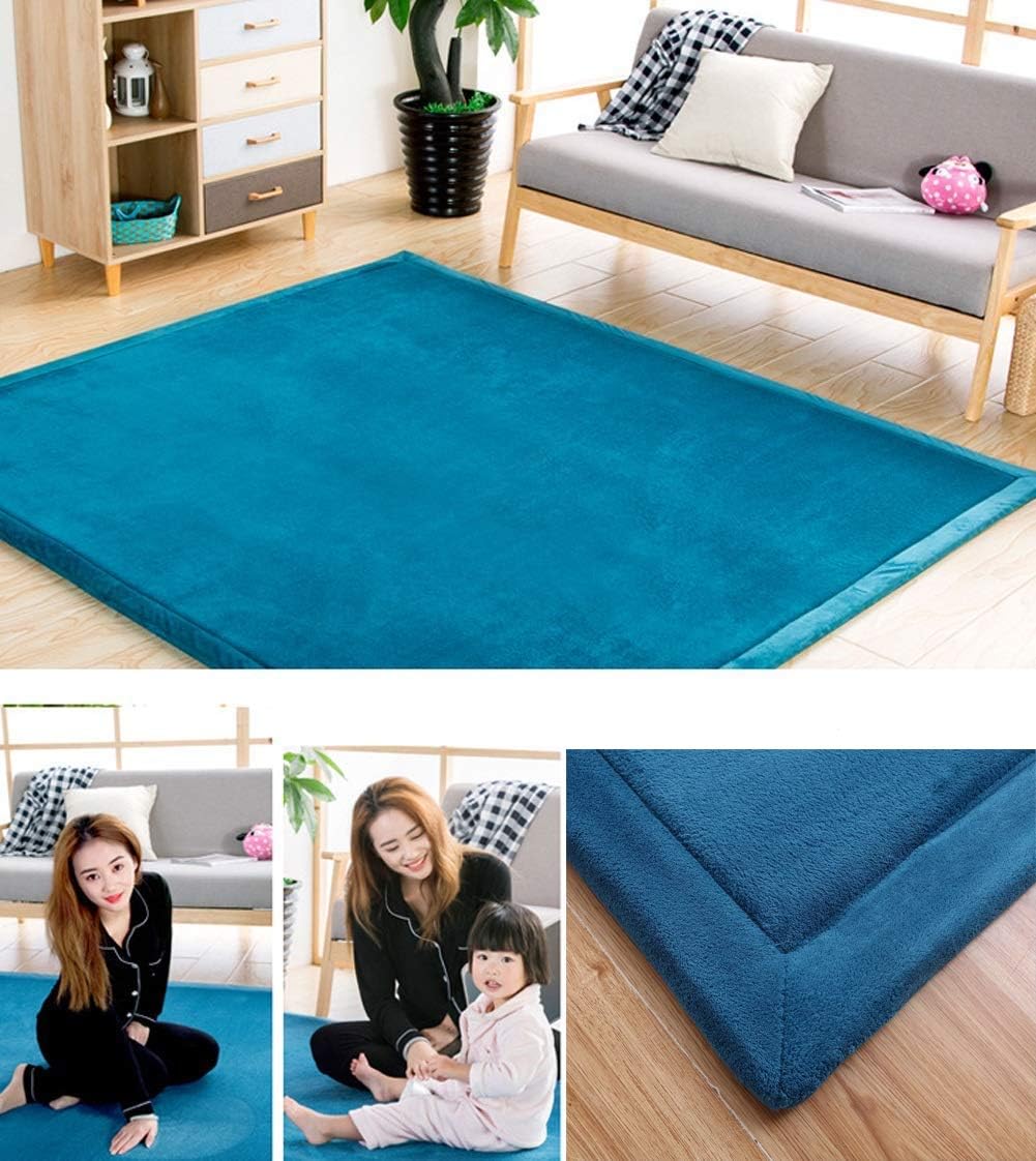 Area Rugs Play Mat, Thick Carpet Crawling Mat for Nursery Baby Toddler Children Kids Room, Yoga Mat Exercise Pads