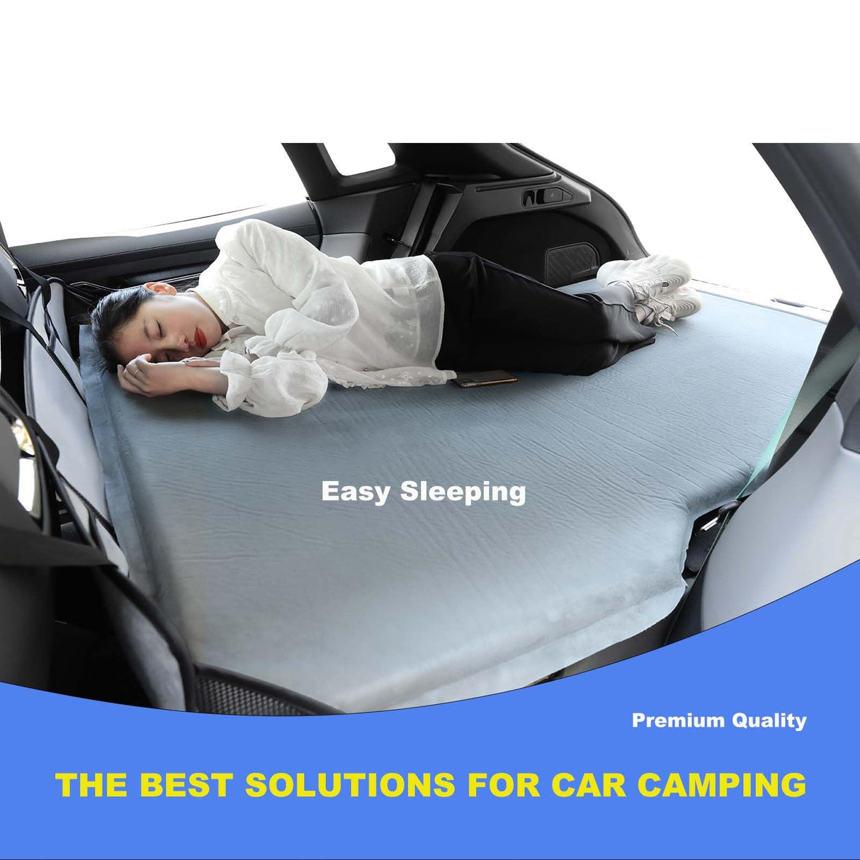 Car Camping Essentials,Increase Cargo Car Bed Space,Mattress Accessories for SUV with Flate Trunk,Tesla Model Y,RAV4,CRV,X-Trail,Outback,Highlander,Kuga,Tiguan,Cherokee,Equinox,Explorer