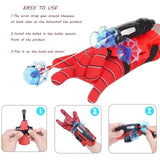 Spider Web Shooters Toy, Hero Launcher Wrist Toy Set, Kids Superhero Spider Role-Play Toy Cosplay