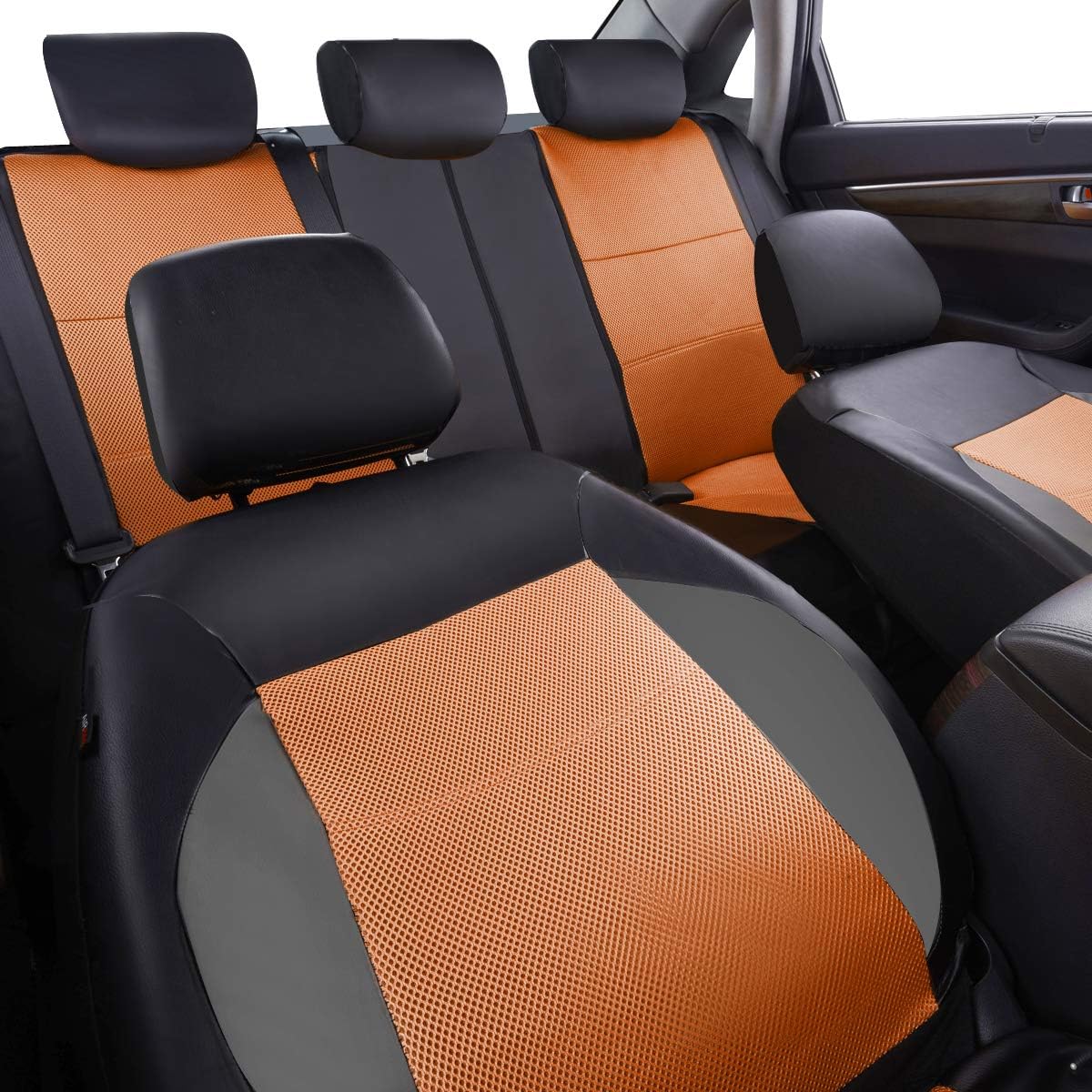 11 Pieces Leather Universal Car Seat Covers Set