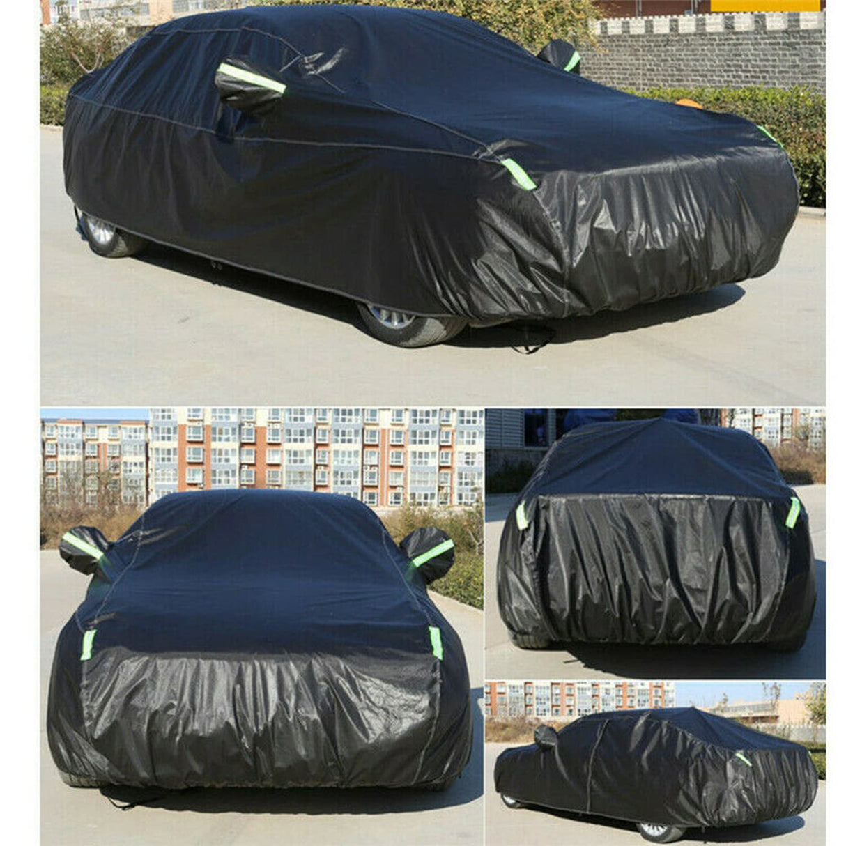 Waterproof Car Cover for All-Weather,Car Protection Cover Against Snow,Sun,Wind and Hail,Premium Car Cover for Sedan(208.6''L X 78.7''W X 59''H)