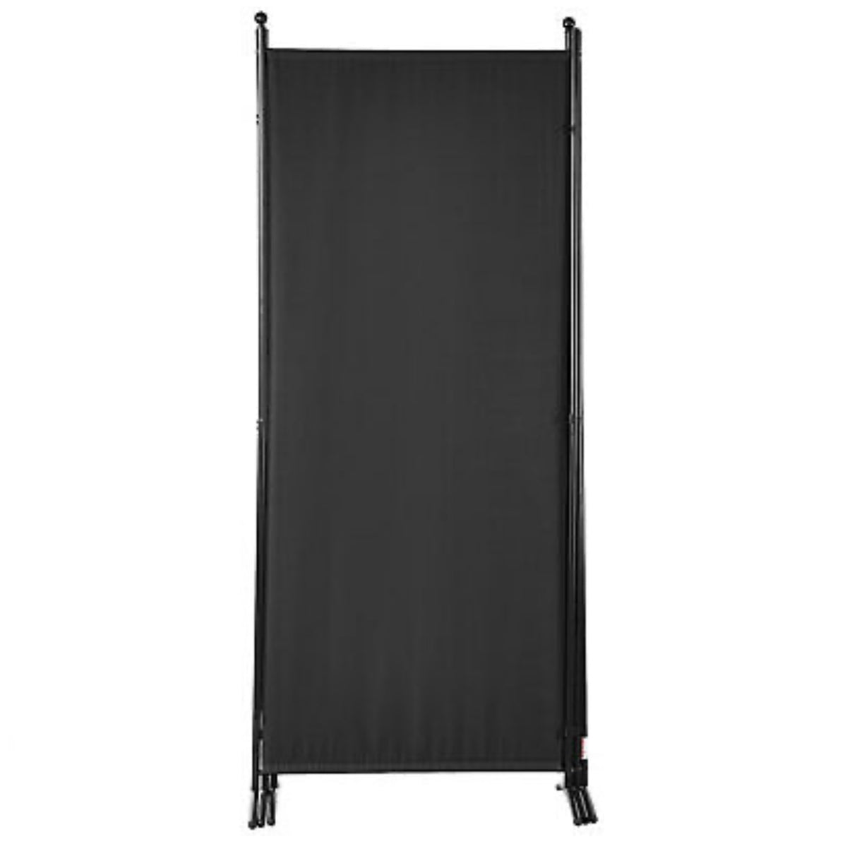 3 Panel Room Divider Stand Folding Privacy Screen 226 x 185cm Dark Black