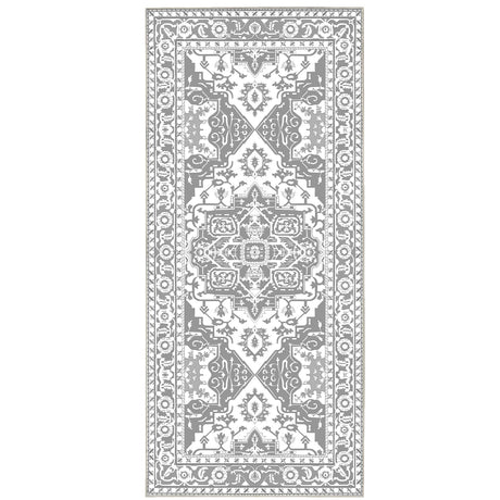 Extra Long & Wide Runner Rugs(80x180cm) - Washable Non Slip Kitchen Floor Mat, Kitchen Rugs & Mats for Hallway, Living Room, Bedroom, Hall, Laundry (Grey, 80x180 cm)