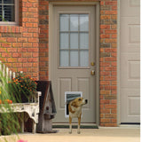 Ideal Pet Products Designer Series Plastic Pet Door with Telescoping Frame, Medium, 7" x 11.25" Flap Size