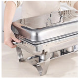 Multi Stainless Steel Bain Marie Chafing Dish  Buffet Food Warmer 9L/4.5L*2/3L*3