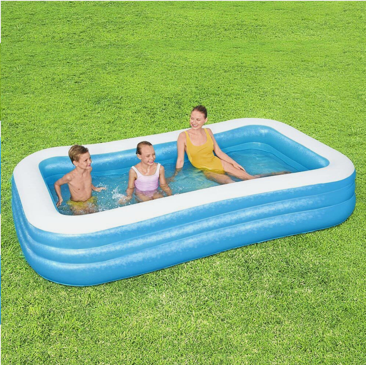 Kids Pool 305x183x56cm Inflatable Above Ground Swimming Pools 1161L