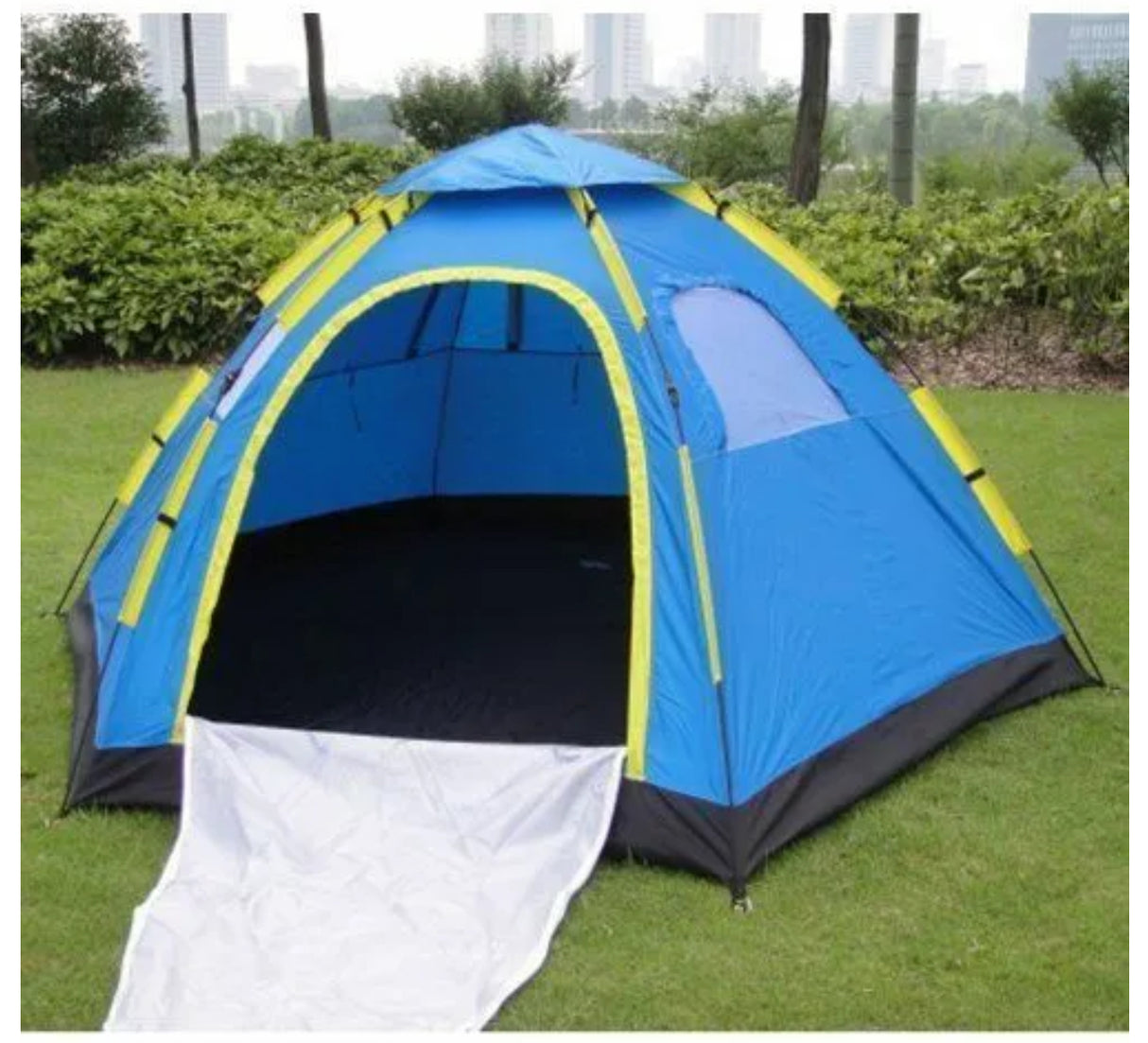 6 PERSON INSTANT POP UP CAMPING TENT SETS UP IN SECONDS HIKING CAMPING FISHING