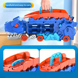 Transport Dinosaur Truck with Foldable Sliding