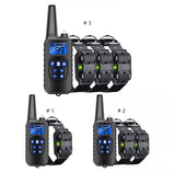 Anti Bark Electric Shock Pet Dog Training E-Collar Obedience Remote Control 800m