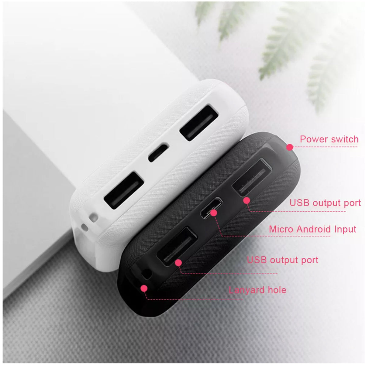 20000mAh Power Bank Battery Backup for Heated Vest Heat Jacket Gloves Chargeing