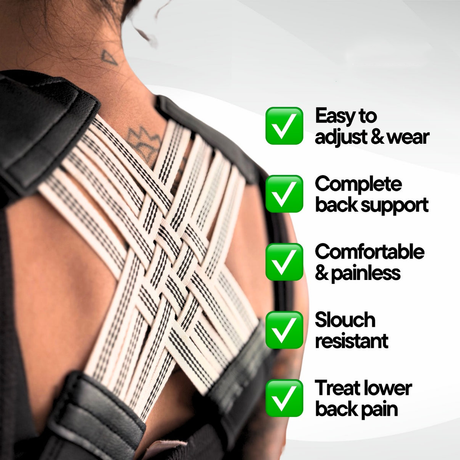 Posture Corrector Pro™- Adjustable Back Posture Belt for Men & Women