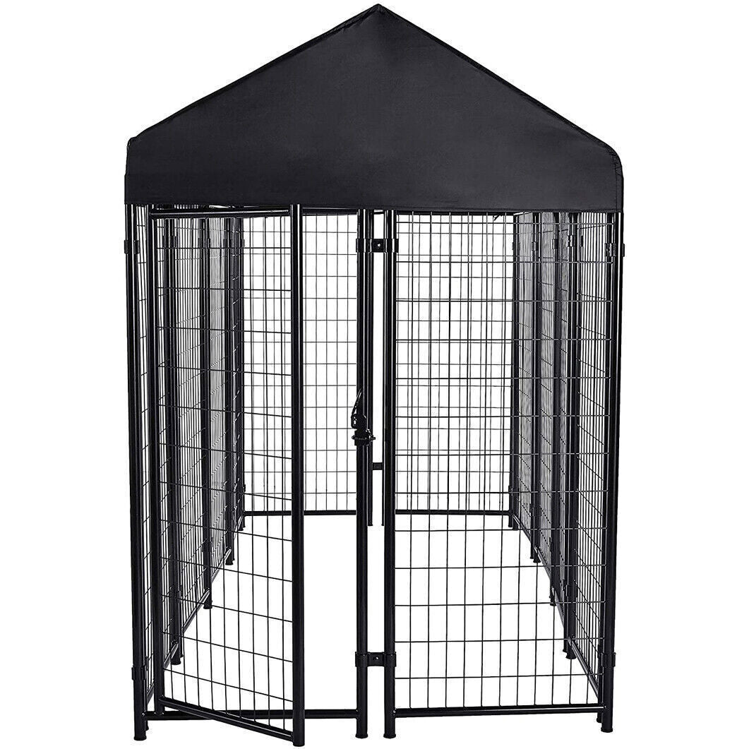 Giant Strong Steel Pet Dog Enclosure Run House Playpen Rabbit Hutch Cage Kennels