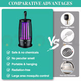 Electric Mosquito Killer LED Lamp USB Fly Trap Insect Bug Zapper Catcher Mozzie