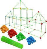 Funhub Fort - Kids Construction Fort Building Kit Indoor & Outdoor Gift Toys Game 175 pieces