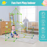 Funhub Fort - Kids Construction Fort Building Kit Indoor & Outdoor Gift Toys Game 175 pieces