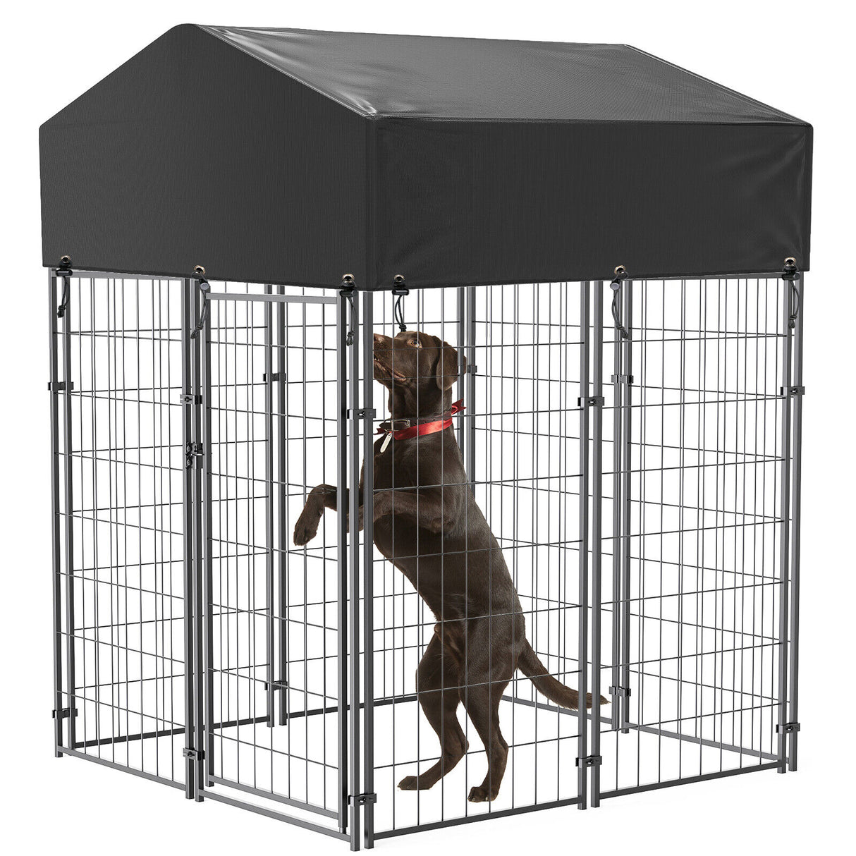 Giant Strong Steel Pet Dog Enclosure Run House Playpen Rabbit Hutch Cage Kennels