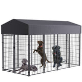 Giant Strong Steel Pet Dog Enclosure Run House Playpen Rabbit Hutch Cage Kennels