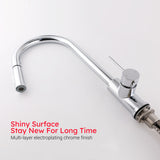 Kitchen Mixer Tap Pull Out Sink Laundry Faucet chrome