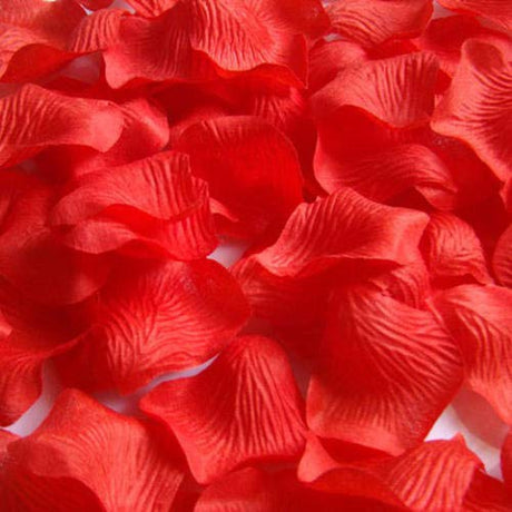 1200 PCS Artificial Silk Rose Petals Decoration for Romantic Night