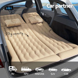 Car Mattress 175x130 Inflatable SUV Back Seat Camping Bed Beige