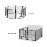 Easy to Assemble Indoor and Outdoor Multifunctional Dog Playpen 32" Thick Model