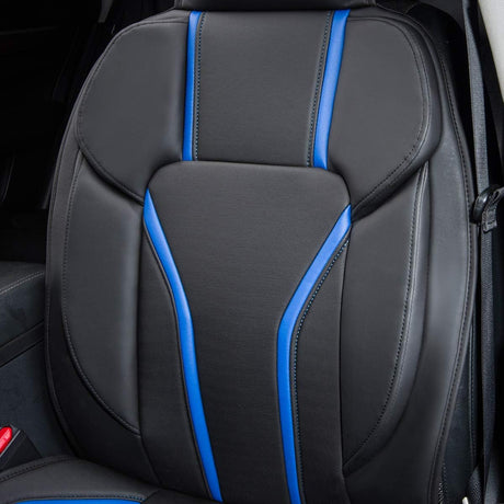 Universal Fit Sporty Leather Easy Install Sidelss Car Seat Cover, Seat Cushion,Fit for suvs,Vans,sedans,Truck