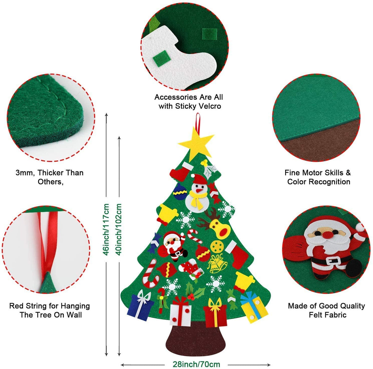 DIY Felt Christmas Tree