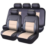 11 Pieces Leather Universal Car Seat Covers Set