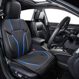 Universal Fit Sporty Leather Easy Install Sidelss Car Seat Cover, Seat Cushion,Fit for suvs,Vans,sedans,Truck