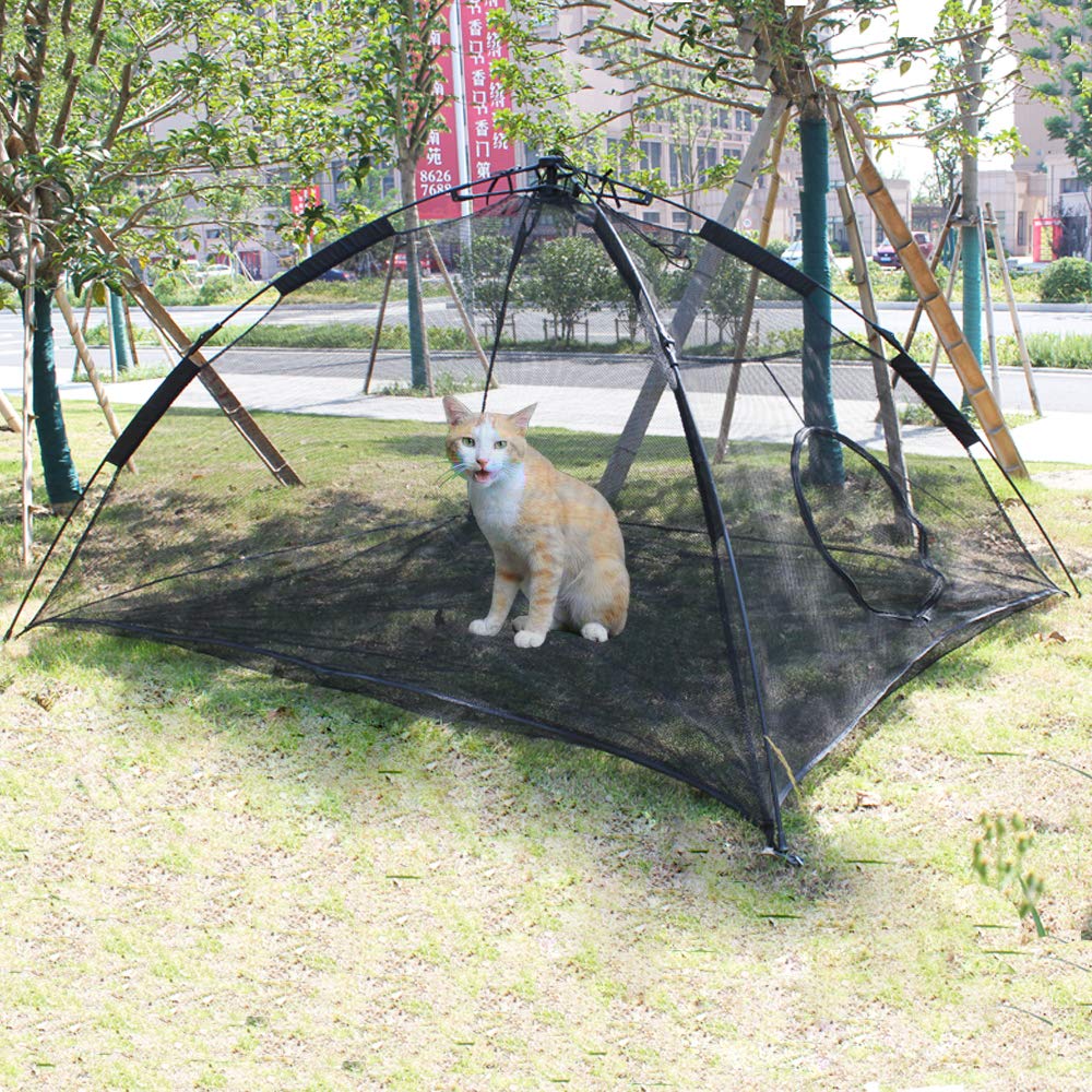 Portable Large Pop Up Pet Cat Tents Enclosures for Outside Patio