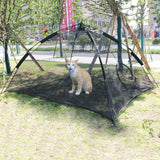 Portable Large Pop Up Pet Cat Tents Enclosures for Outside Patio