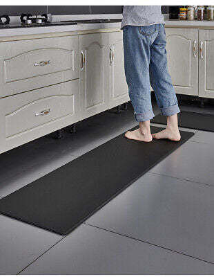 Non-Slip Waterproof Kitchen Door Mat Home Floor Rug Carpet Anti-Oil Easy Clean